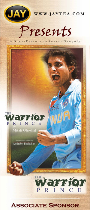 Jaytea Presents The Warrior Prince - Documentry on Sourav Ganguly